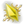 Fragment brillant jaune
